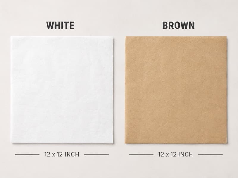 12" × 12" Deli Wrap / Paper Liner Sheets_White