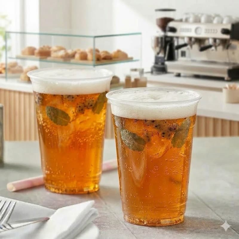 20oz Clear PET Cups
