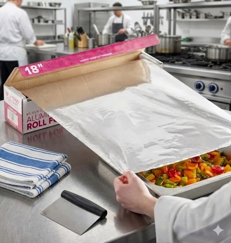 Aluminum Foil Heavy Duty 18" x 1000'