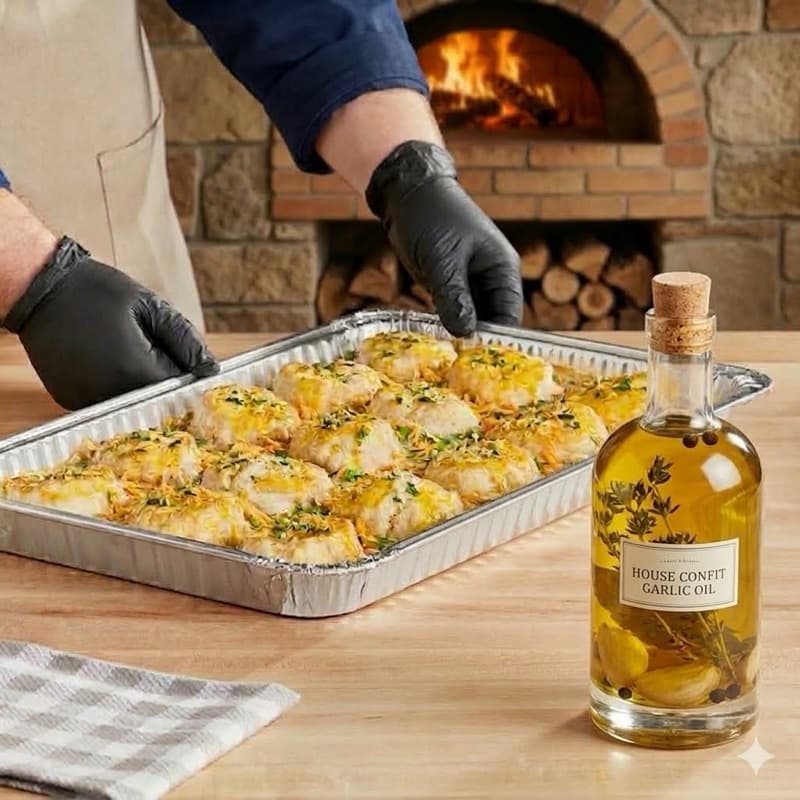 Aluminum Foil Tray Full Size Shallow