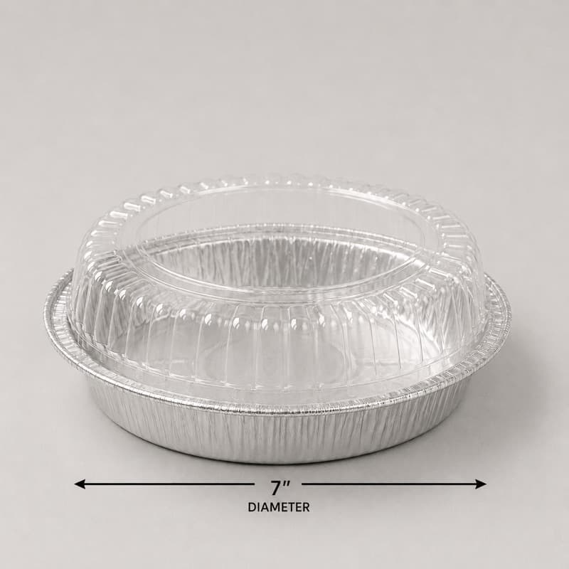 7" Clear Dome Lids