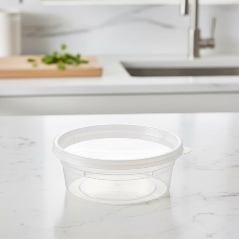 8oz Clear Deli Containers