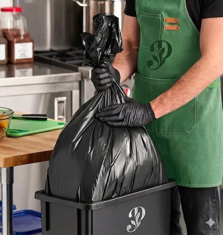 Garbage Bags 33" x 39" 33gal - Black
