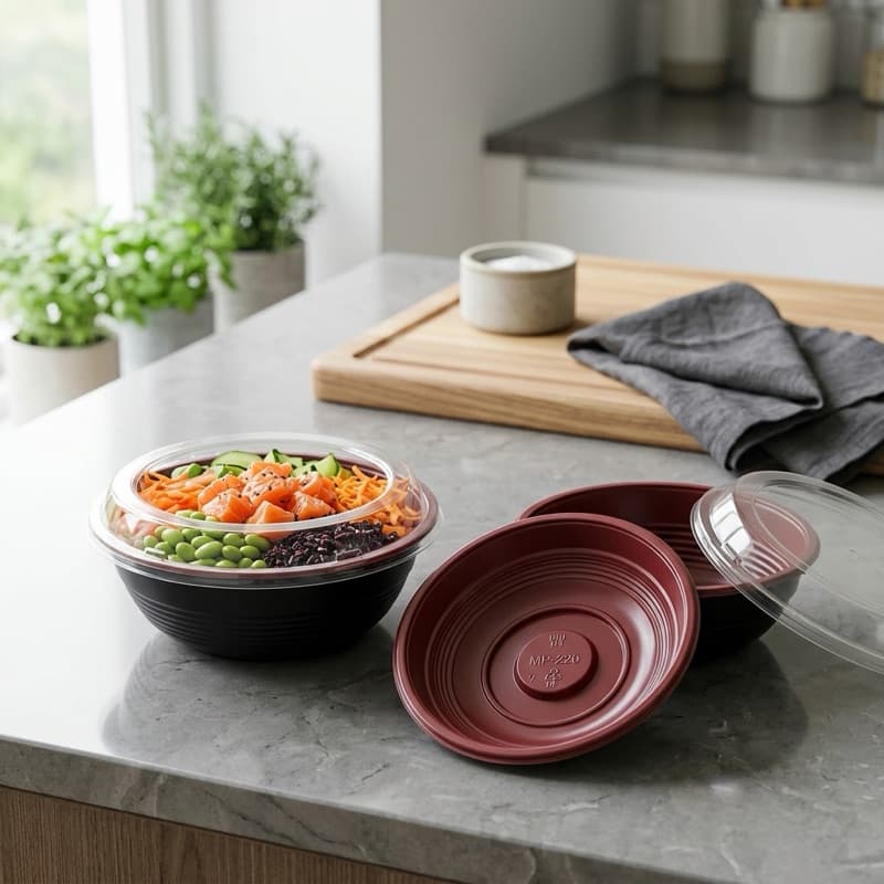18oz Black Bowls