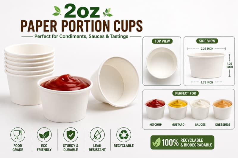2oz Paper Portion Cups