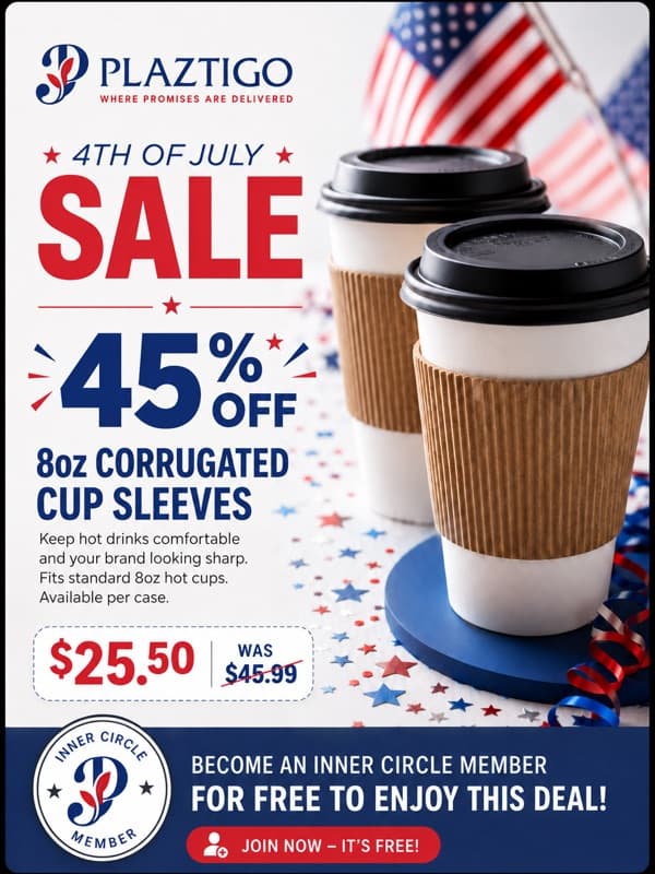 Paper Sleeve for 8oz